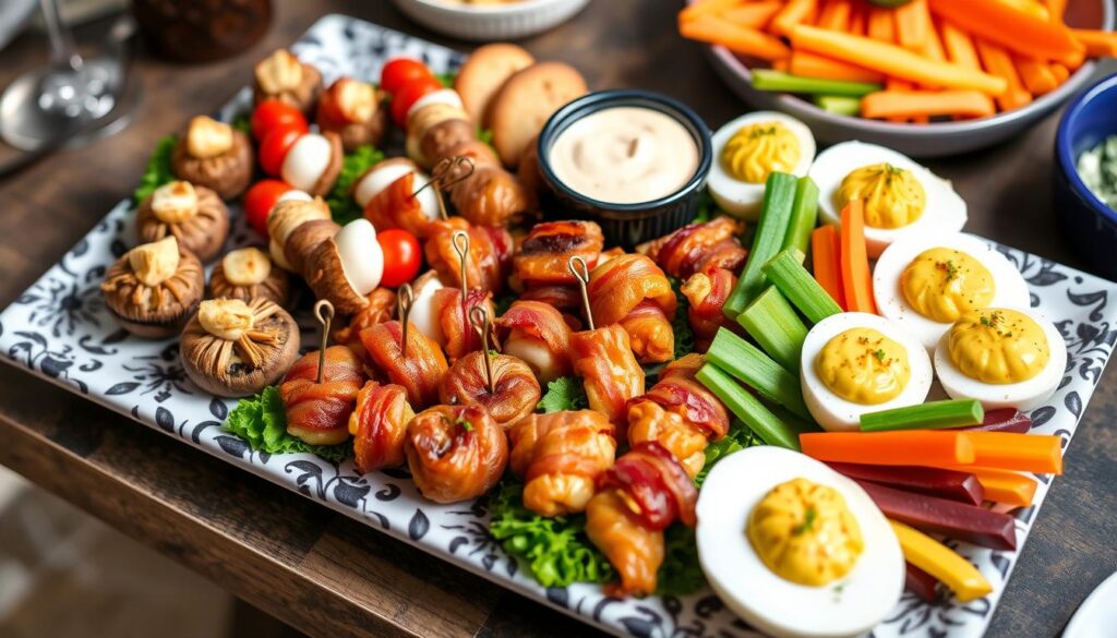keto party portions